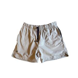 Men’s Free Assembly 6” Lightweight Performance Shorts Gray Size M | Zipper